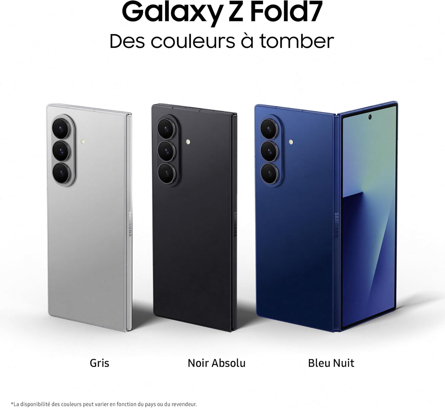 Samsung Galaxy Z Fold7 – 📱 Le smartphone pliable ultra premium