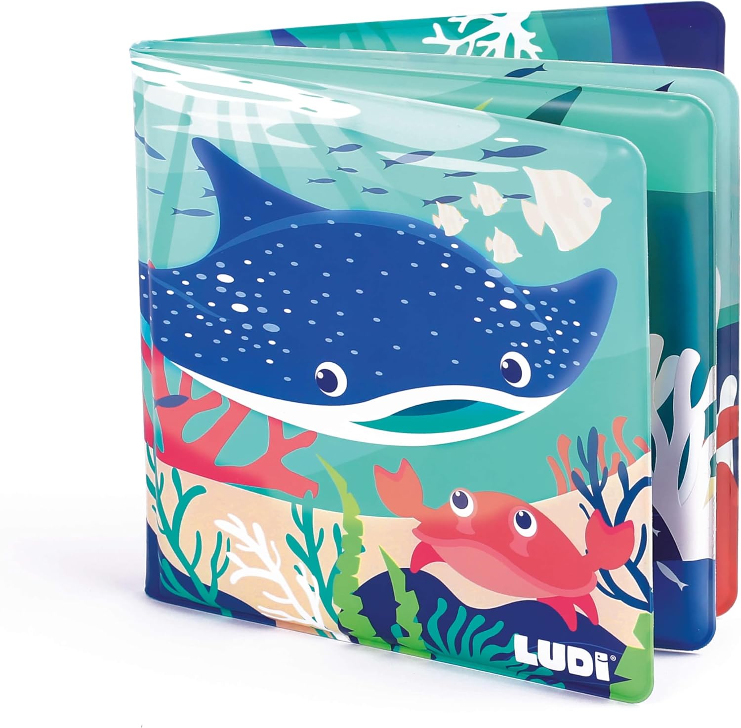 Livre de bain magique 12 animaux marins - Ludi