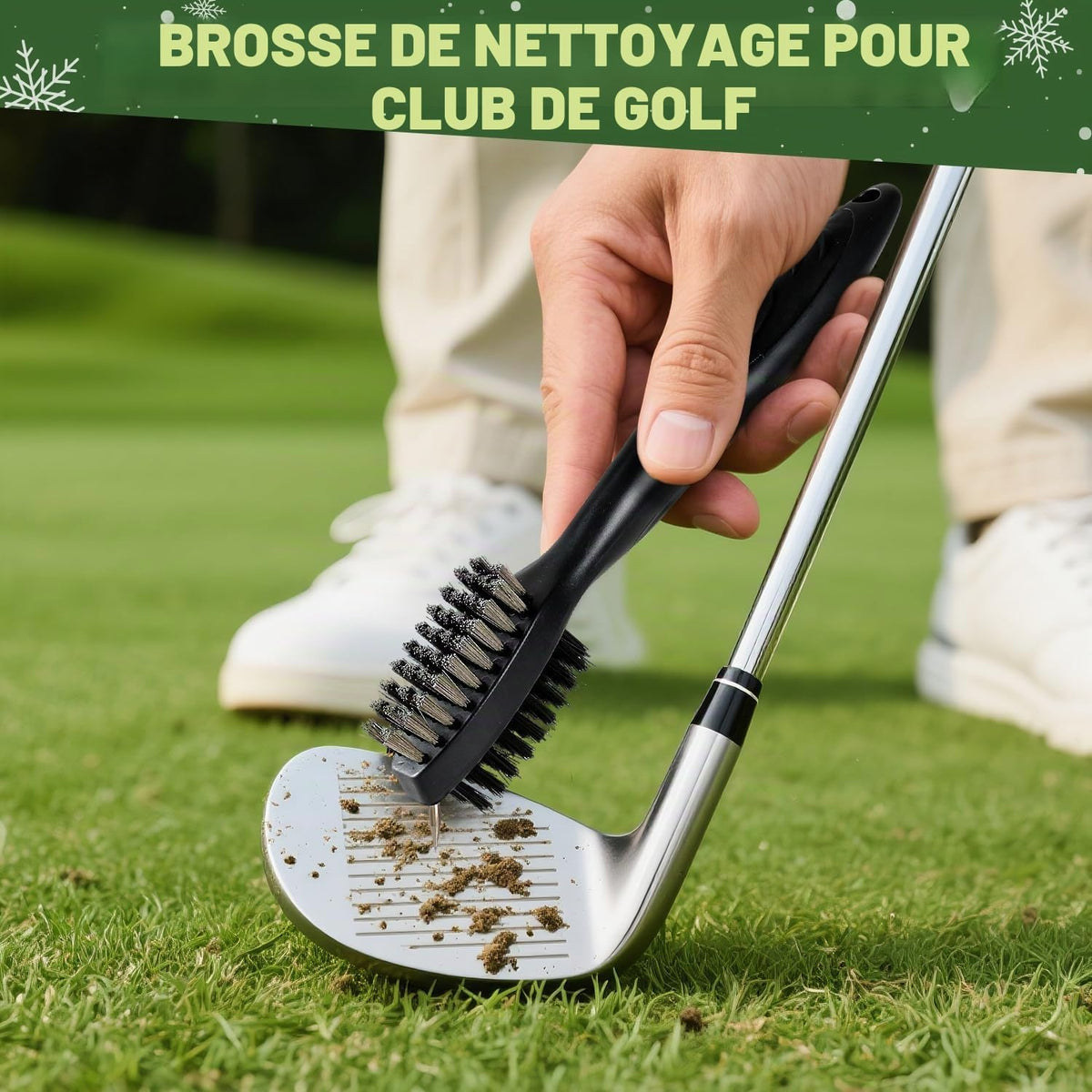 Brosse de nettoyage pour club de golf du calendrier iZoeL