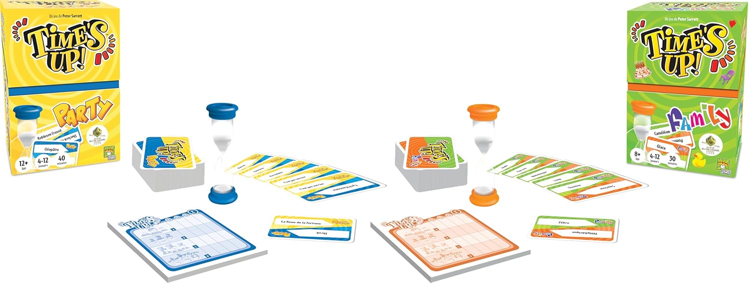 Time's Up! Family : Le jeu d'ambiance idéal pour des soirées réussies