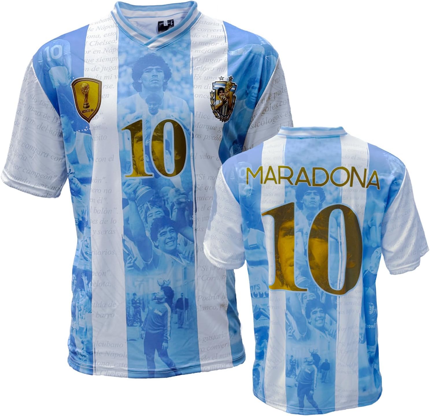 Maillot Maradona Argentine (réplique)
