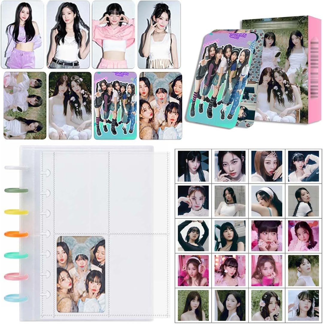 Lot de 60 photocards + stickers LE SSERAFIM (DHJWDUX)