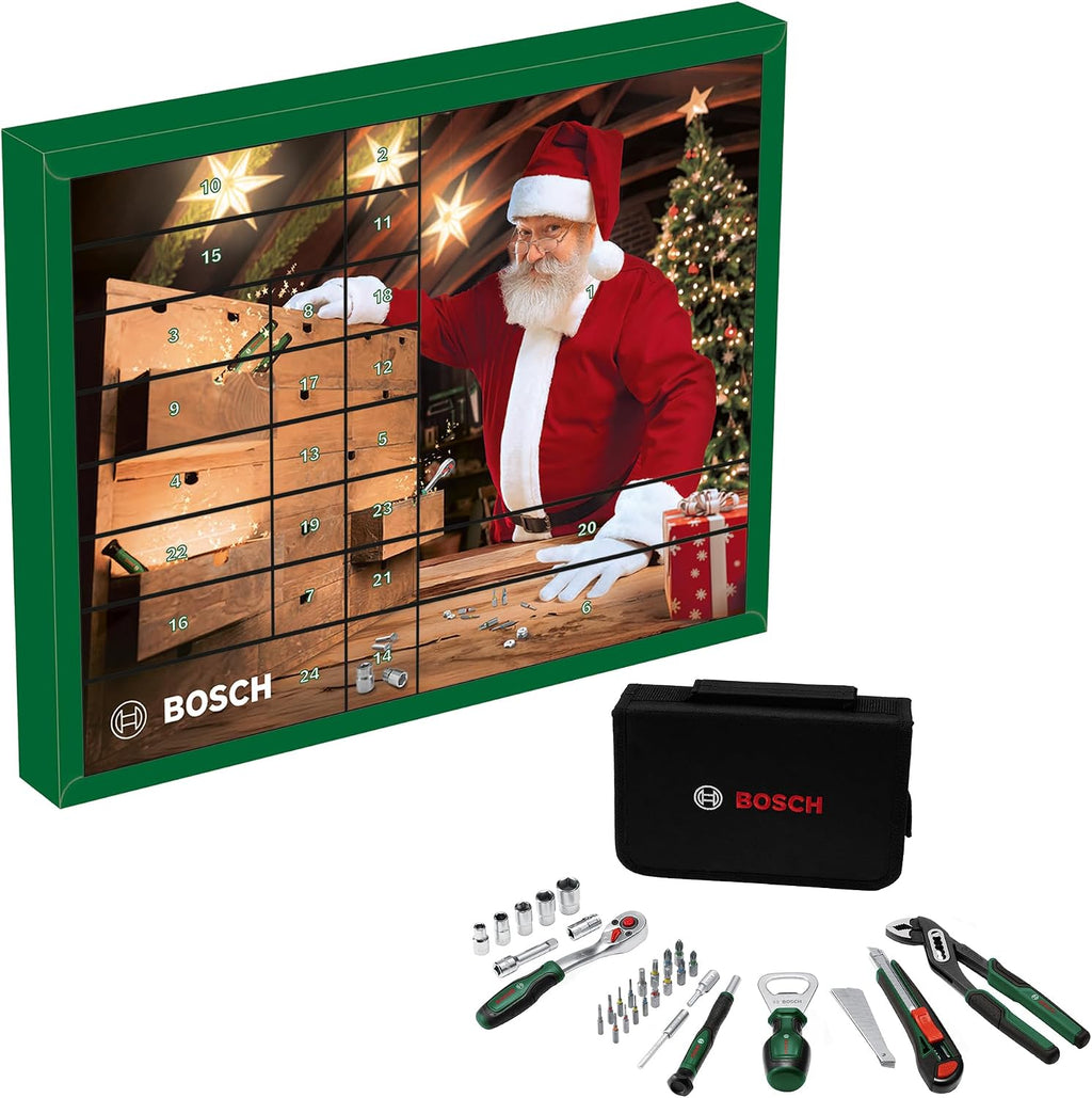 Calendrier de l'Avent Bosch 2026 coffret 44 pièces et sacoche