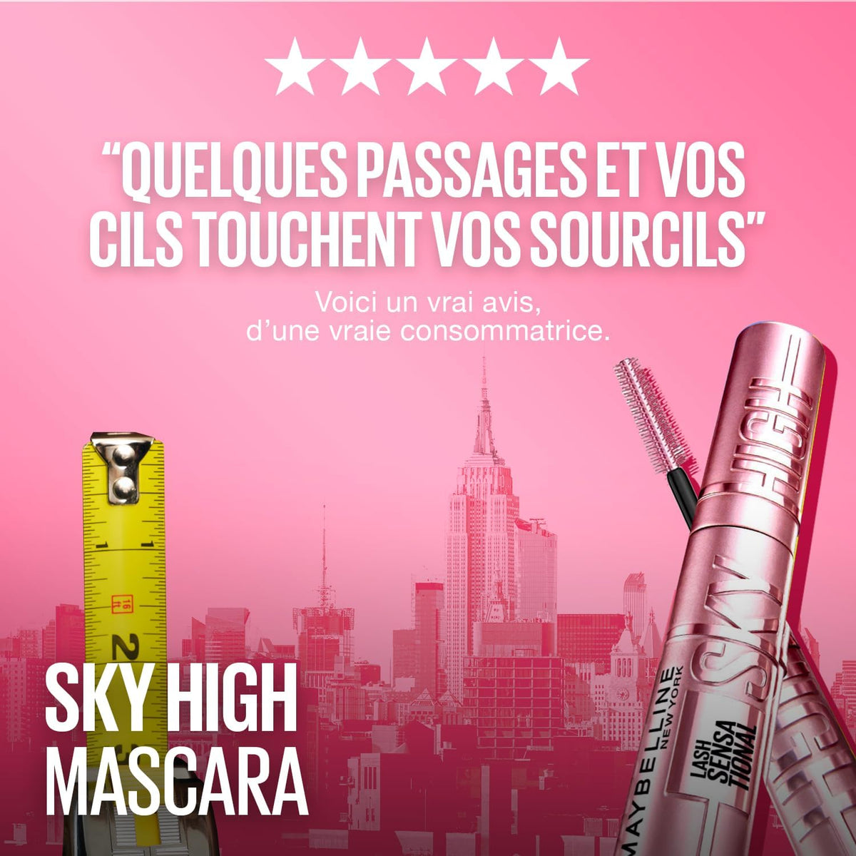 Calendrier de l'Avent Maybelline New York 2026