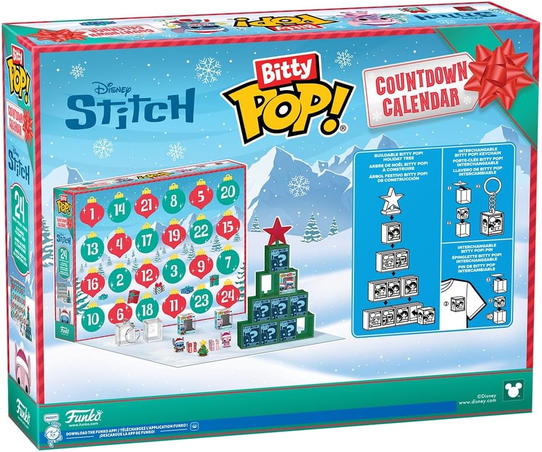 Calendrier de l'Avent Funko Bitty Pop! Lilo & Stitch Holiday