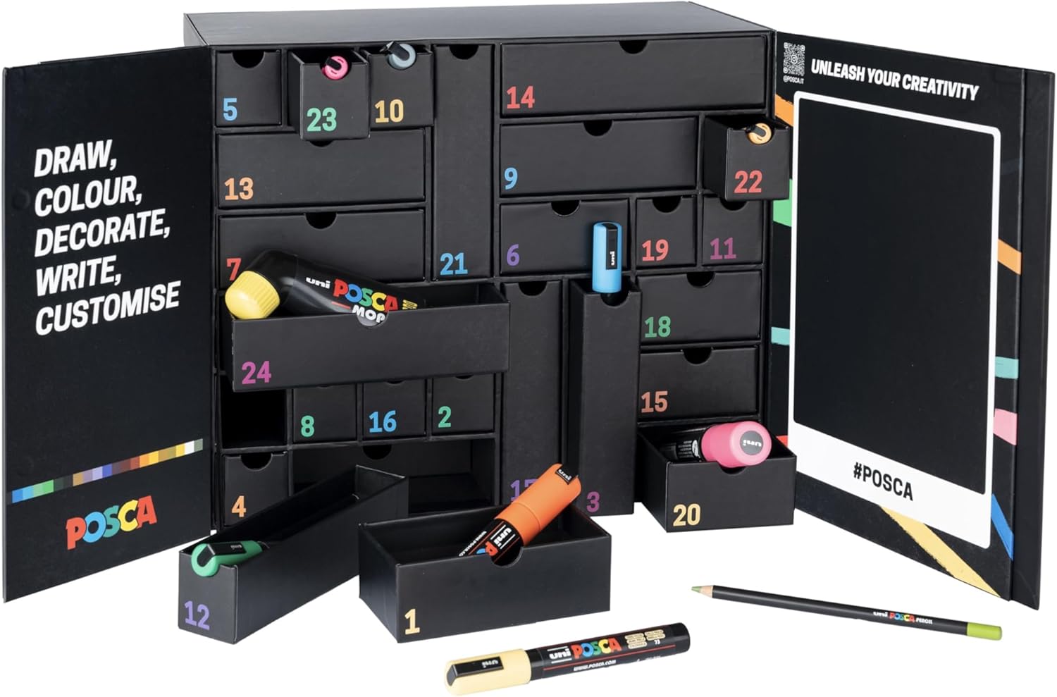 Calendrier de l'Avent POSCA