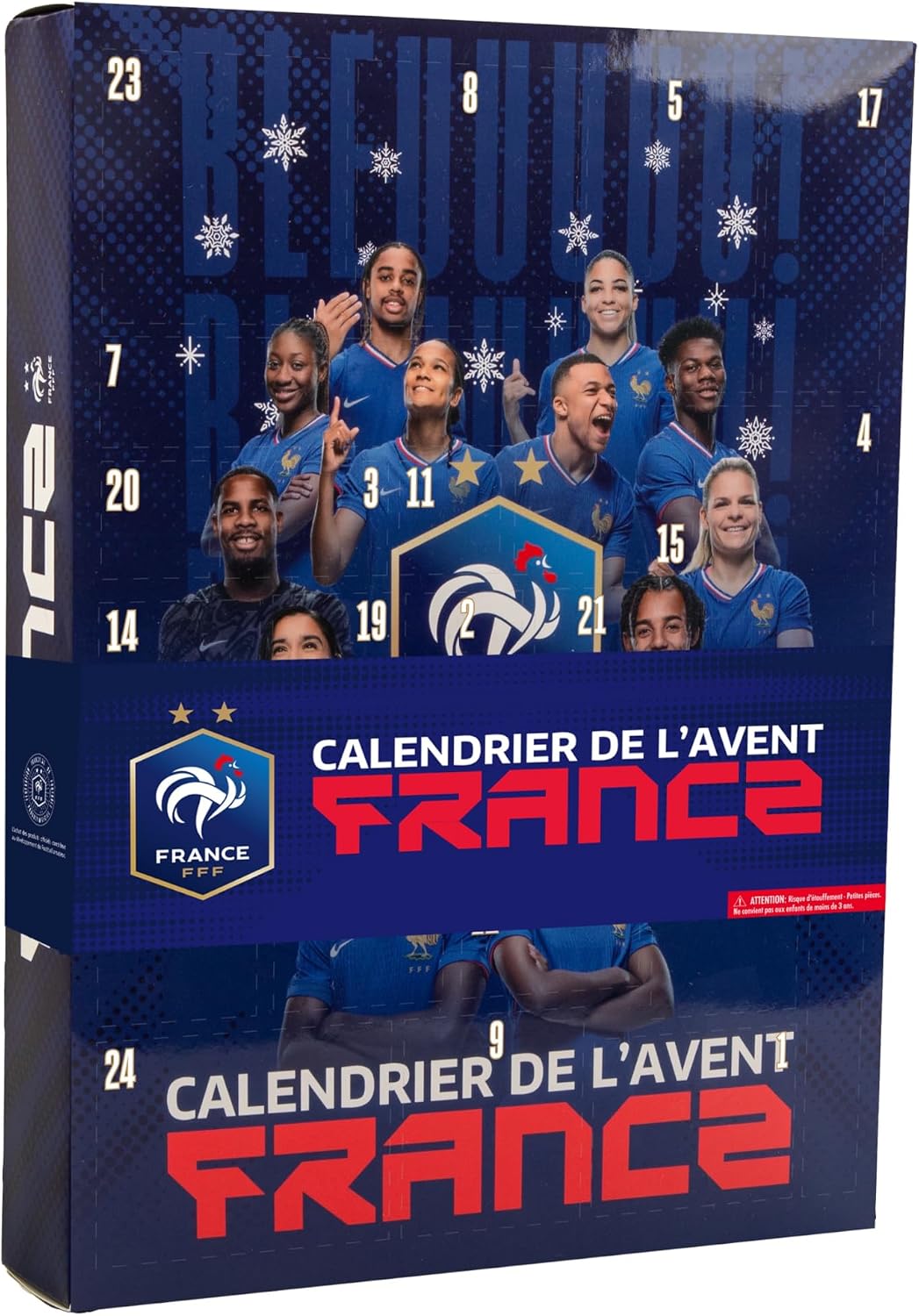 Calendrier de l'Avent Équipe de France de Football Cinereplicas