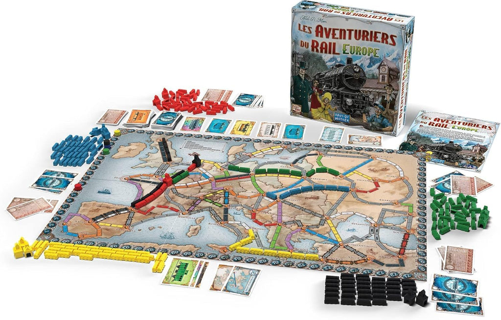 Les Aventuriers du Rail Europe : Votre prochaine aventure ludique