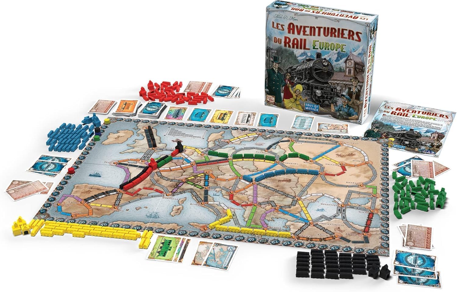 Les Aventuriers du Rail Europe : Votre prochaine aventure ludique
