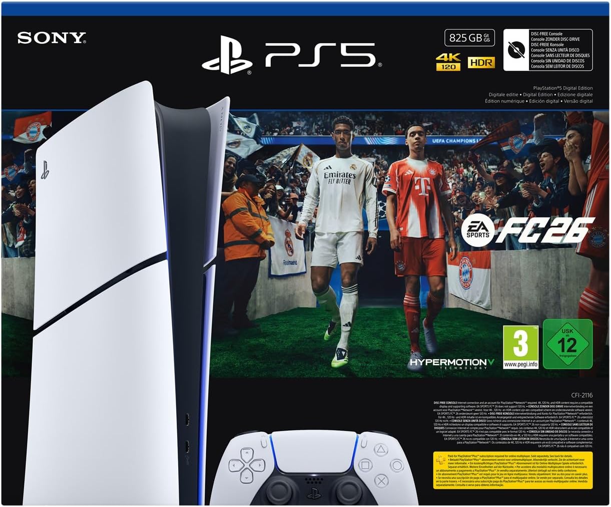 Console PS5 édition numérique + EA SPORTS FC 26 - Playstation