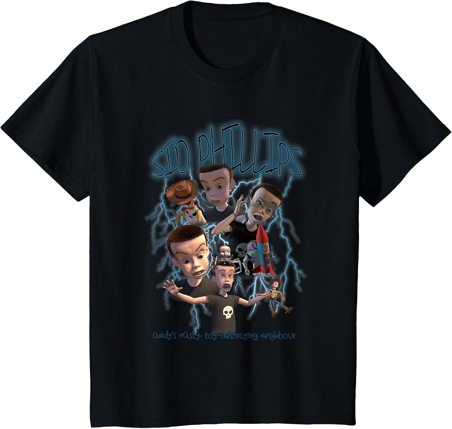 T-shirt enfant Toy Story Sid Phillips Homage