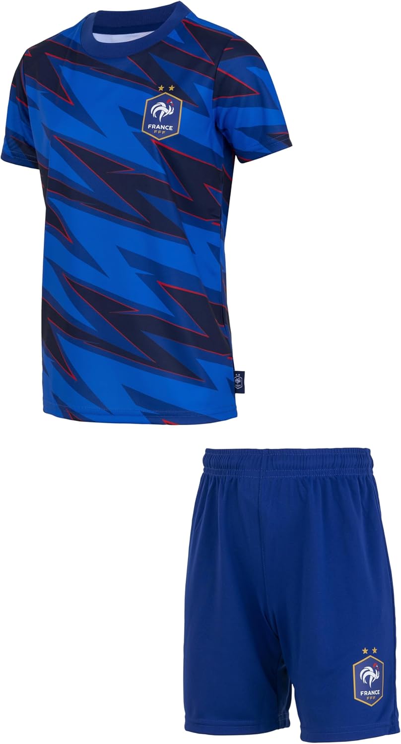 Ensemble maillot + short FFF officiel