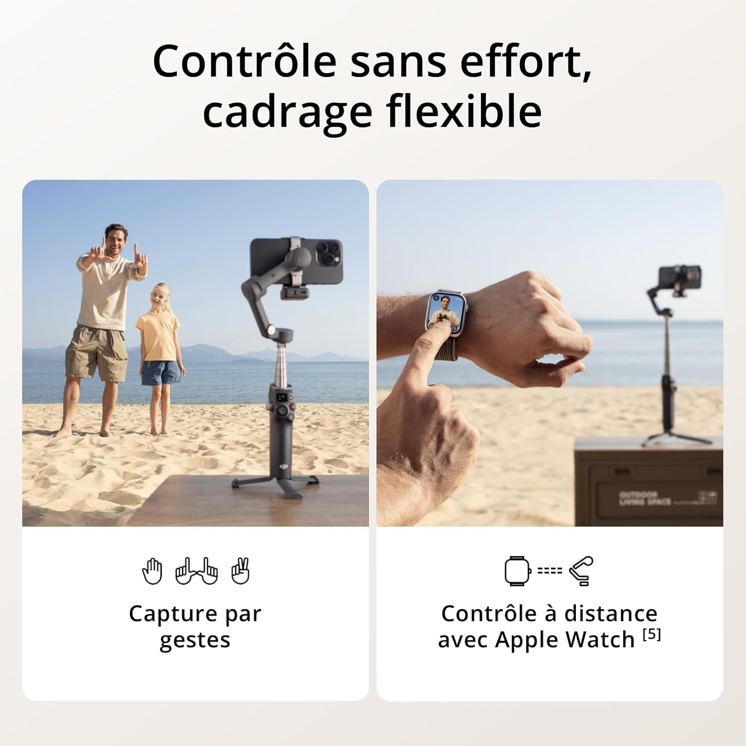 DJI Osmo Mobile 7P - Le stabilisateur smartphone ultime pour créer des vidéos pro