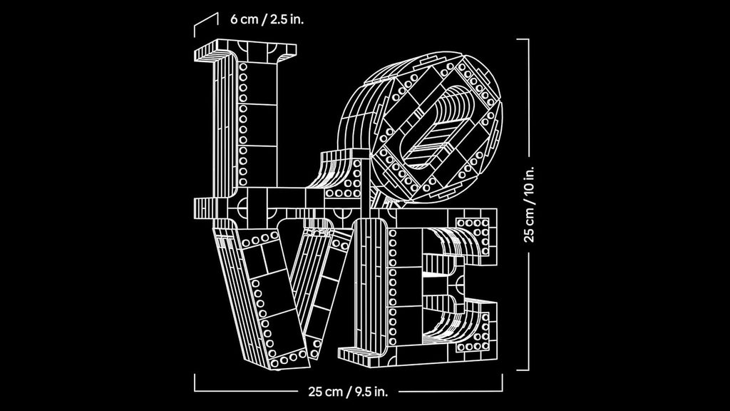 LEGO Art LOVE 31214 Lego