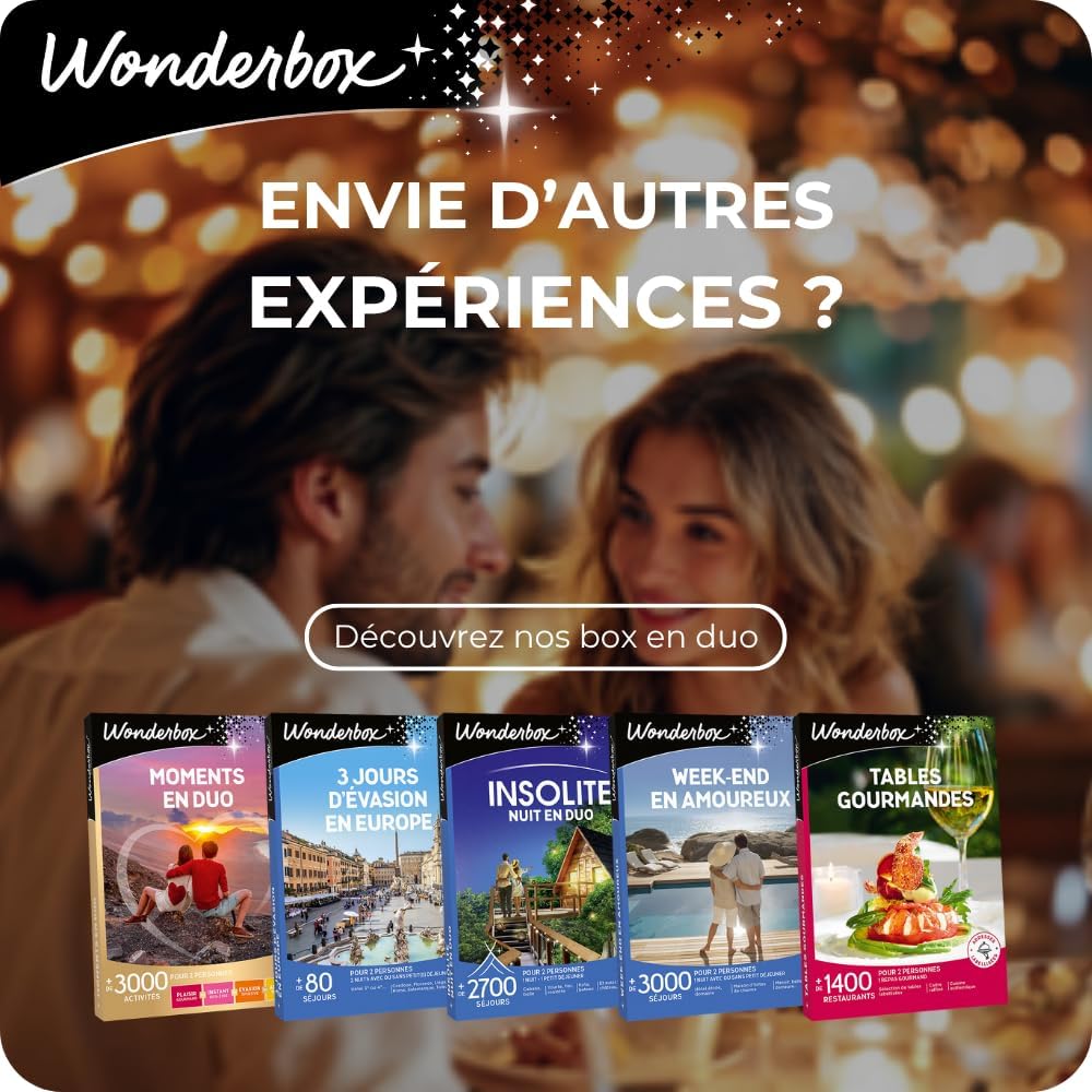 Coffret cadeau Vol en montgolfière & activités dans les airs - Wonderbox