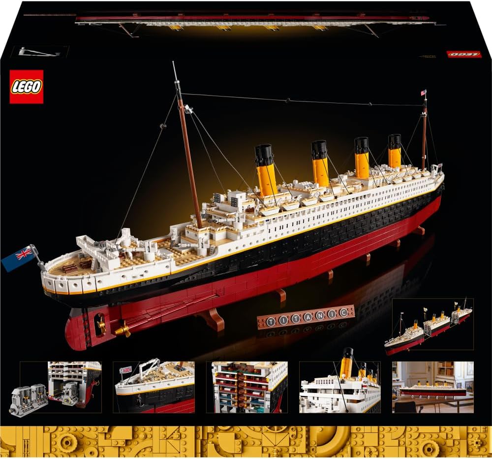 LEGO Titanic pour les passionnés d’histoire et de construction