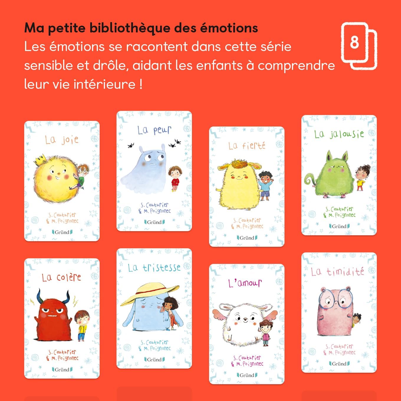 Boîte à histoires Yoto Mini + Pack La Petite Bibliothèque des Émotions – Yoto