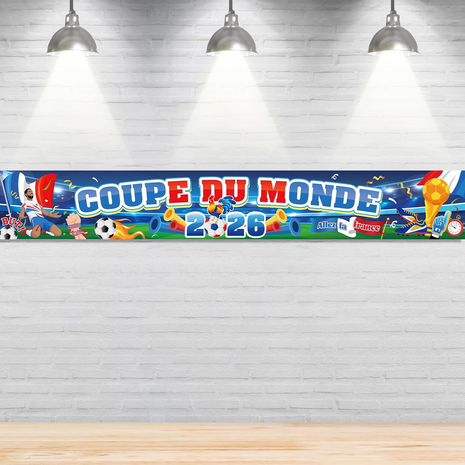 Bannière football supporter France (DPKOW)