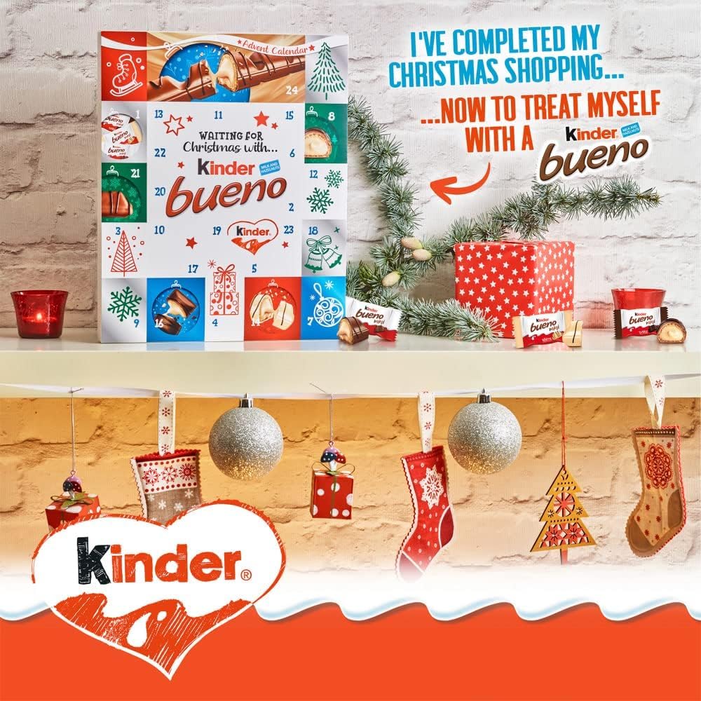 Calendrier de l’Avent Kinder Bueno 167 g - Kinder
