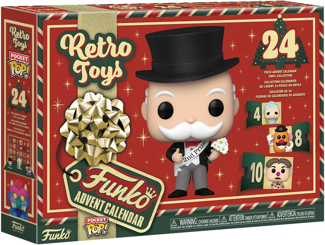 Calendrier de l'Avent Funko Pocket Pop! Hasbro Retro Toys 2024