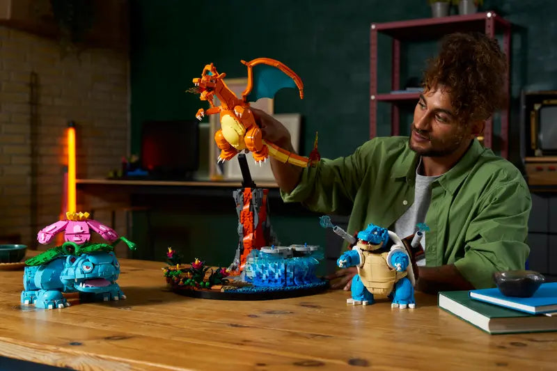 LEGO Florizarre, Dracaufeu et Tortank