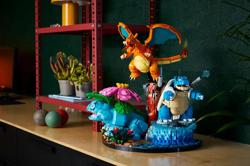 LEGO Florizarre, Dracaufeu et Tortank