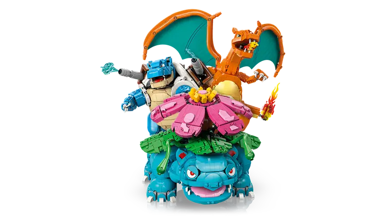 LEGO Florizarre, Dracaufeu et Tortank