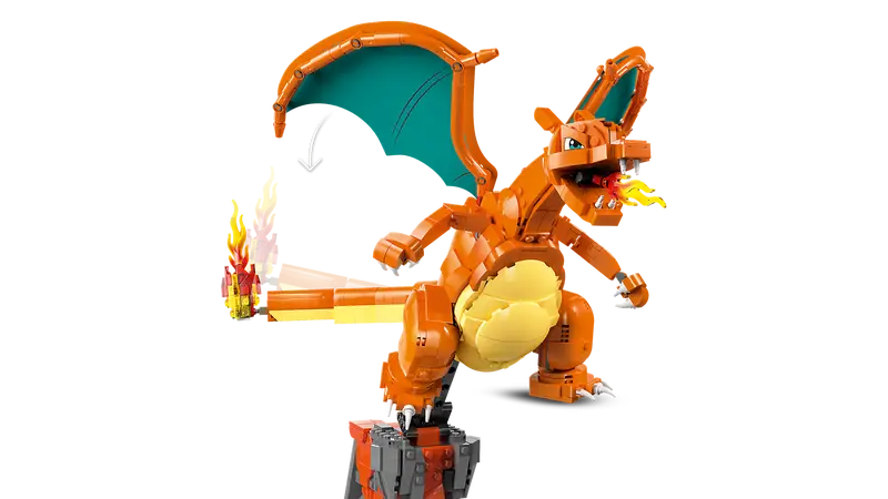 LEGO Florizarre, Dracaufeu et Tortank