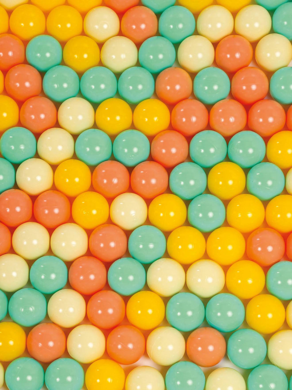 75 balles de jeu mixtes multicolore