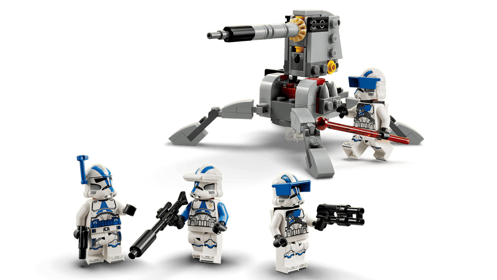LEGO Star Wars Pack de combat des Clone Troopers de la 501ᵉ légion 75345