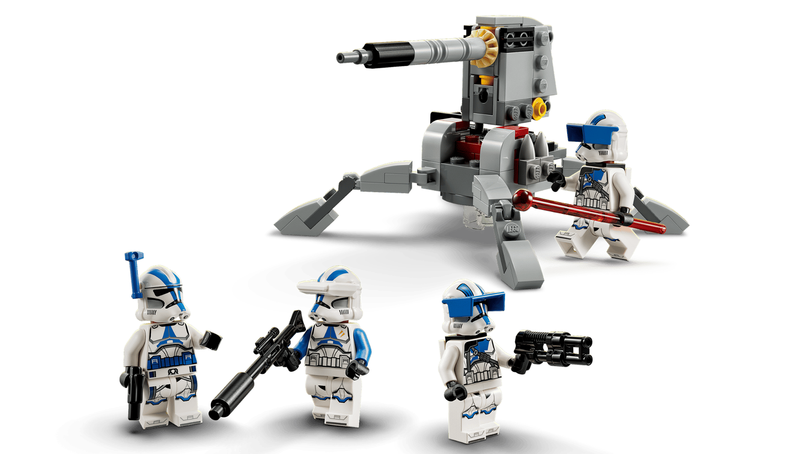 LEGO Star Wars Pack de combat des Clone Troopers de la 501ᵉ légion 75345