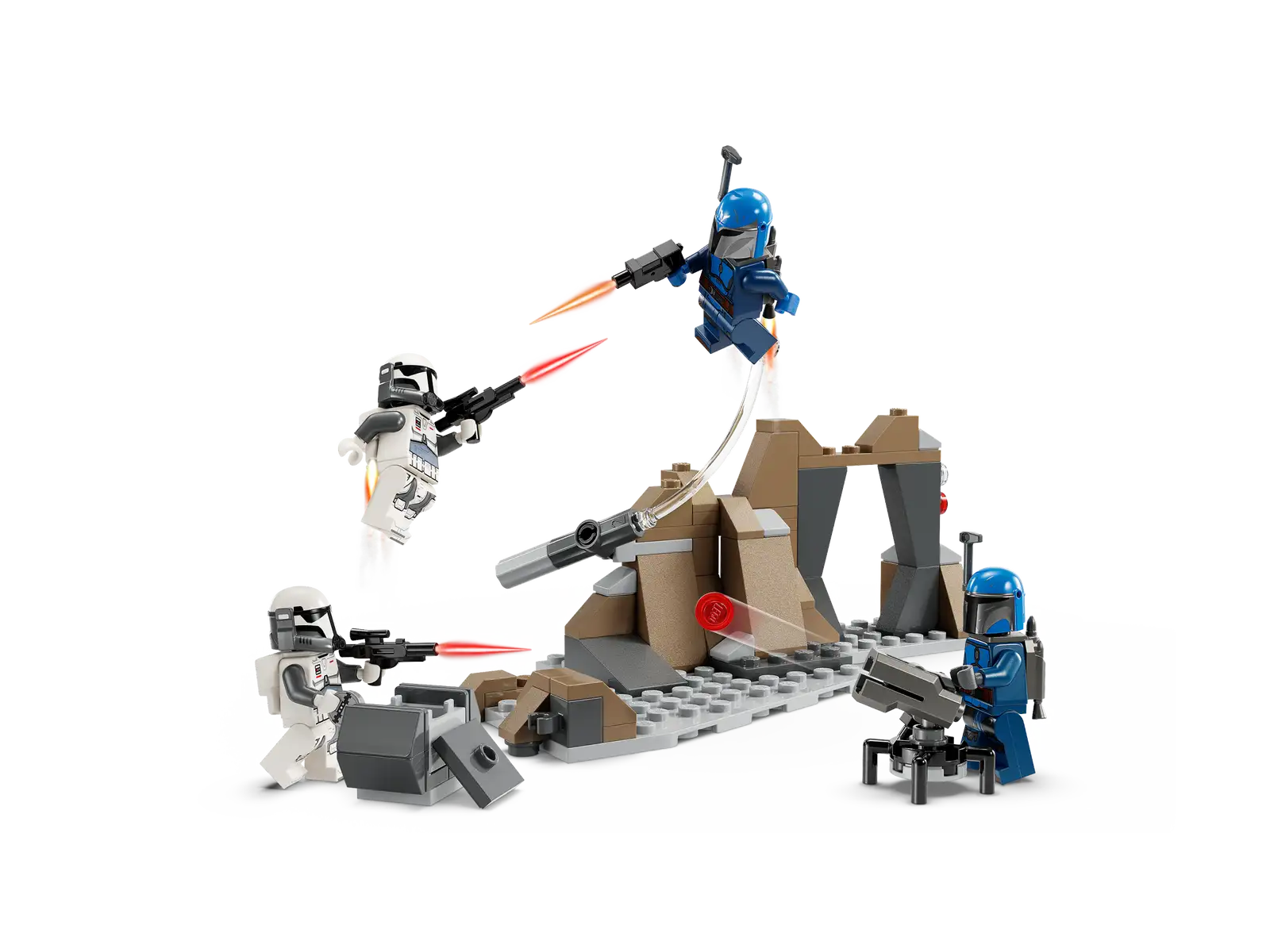 LEGO Star Wars Pack de combat de l’embuscade sur Mandalore 75373