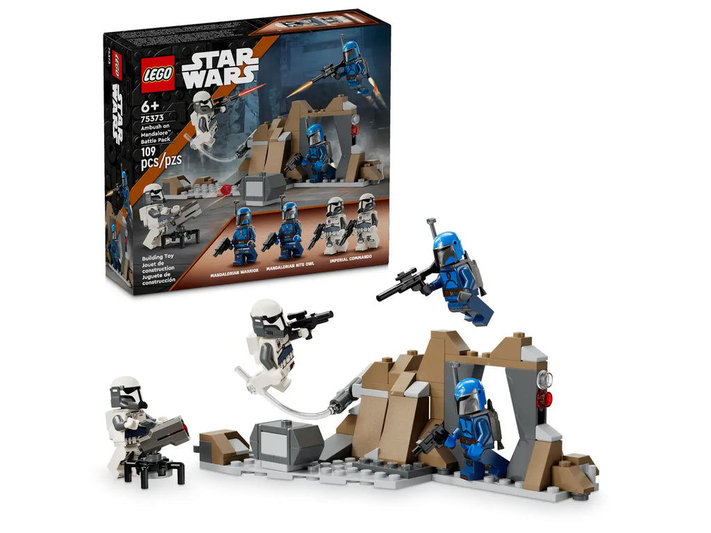 LEGO Star Wars Pack de combat de l’embuscade sur Mandalore 75373