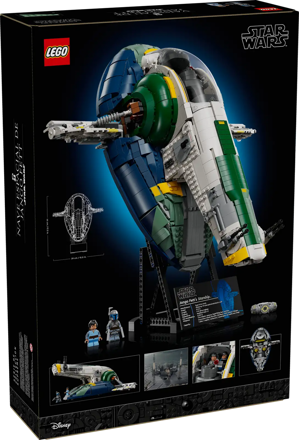 LEGO Star Wars – Le vaisseau de classe Firespray de Jango Fett 75409 – UCS