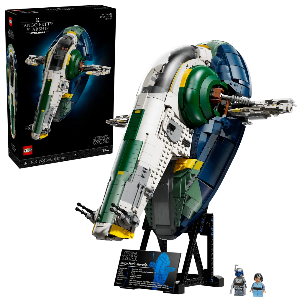 LEGO Star Wars – Le vaisseau de classe Firespray de Jango Fett 75409 – UCS