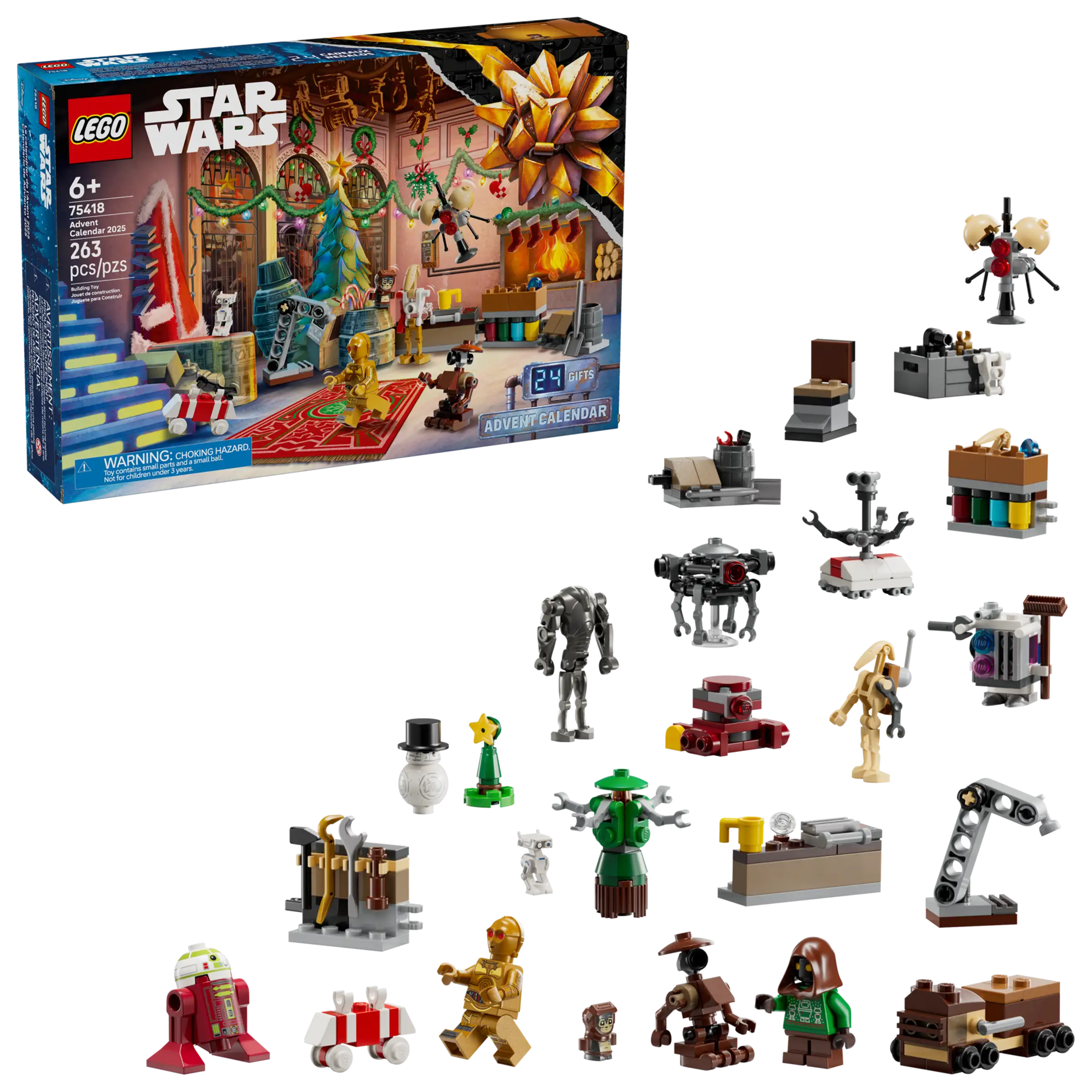 Calendrier de l’Avent LEGO Star Wars 2025