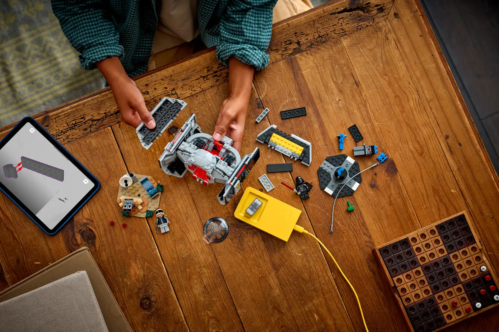 SMART Play : le TIE Fighter de Dark Vador – LEGO Star Wars #75421