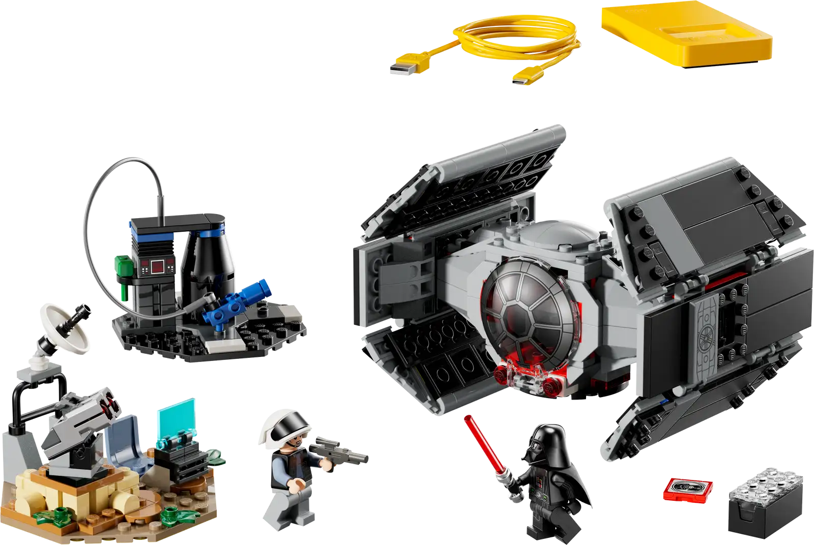 SMART Play : le TIE Fighter de Dark Vador – LEGO Star Wars #75421