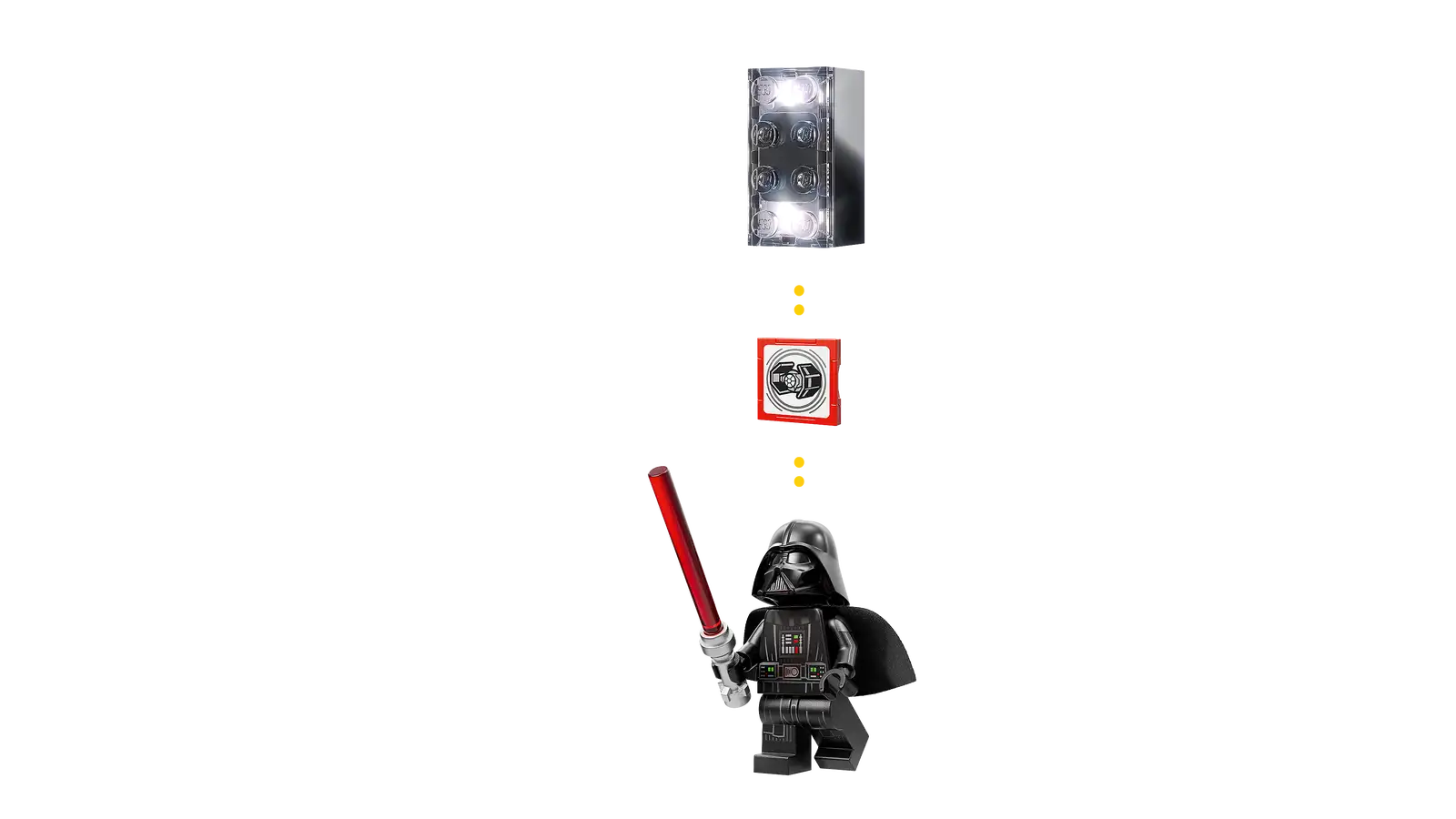 SMART Play : le TIE Fighter de Dark Vador – LEGO Star Wars #75421