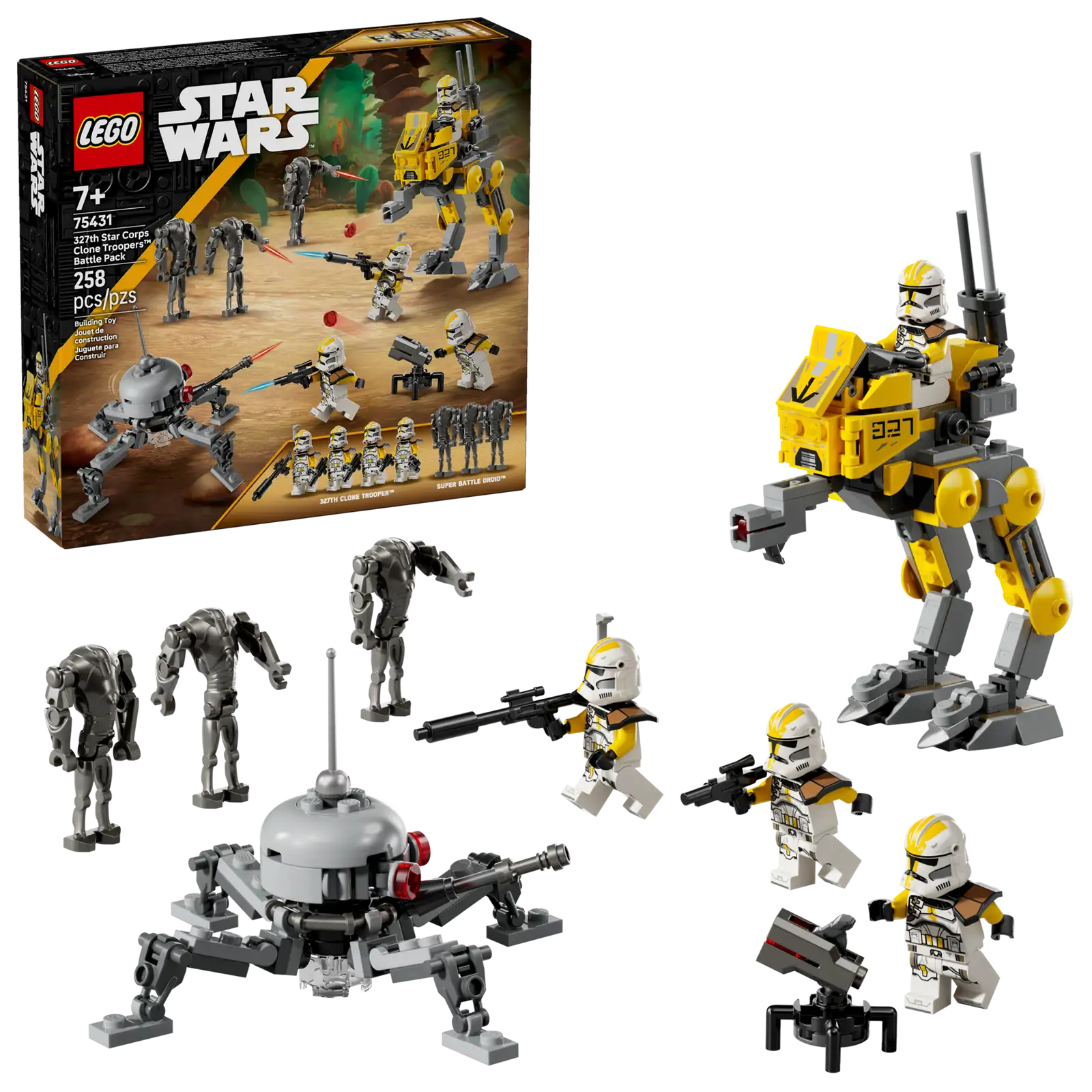 LEGO Star Wars Pack de combat du 327ème Corps d’armée 75431