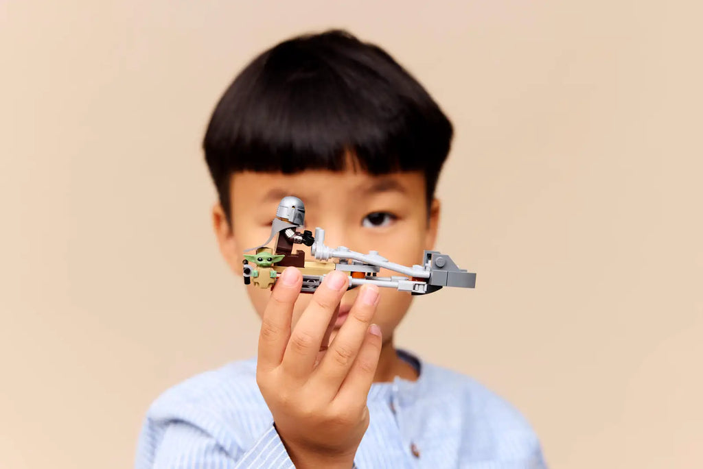 LEGO Star Wars – Le speeder bike du Mandalorien et Grogu 75436