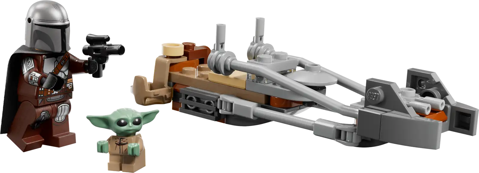 LEGO Star Wars – Le speeder bike du Mandalorien et Grogu 75436