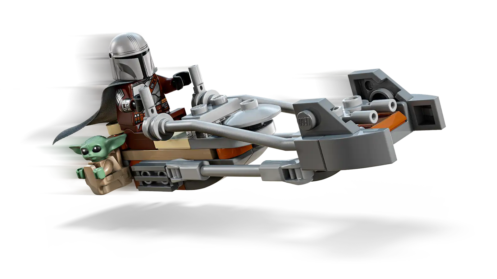 LEGO Star Wars – Le speeder bike du Mandalorien et Grogu 75436
