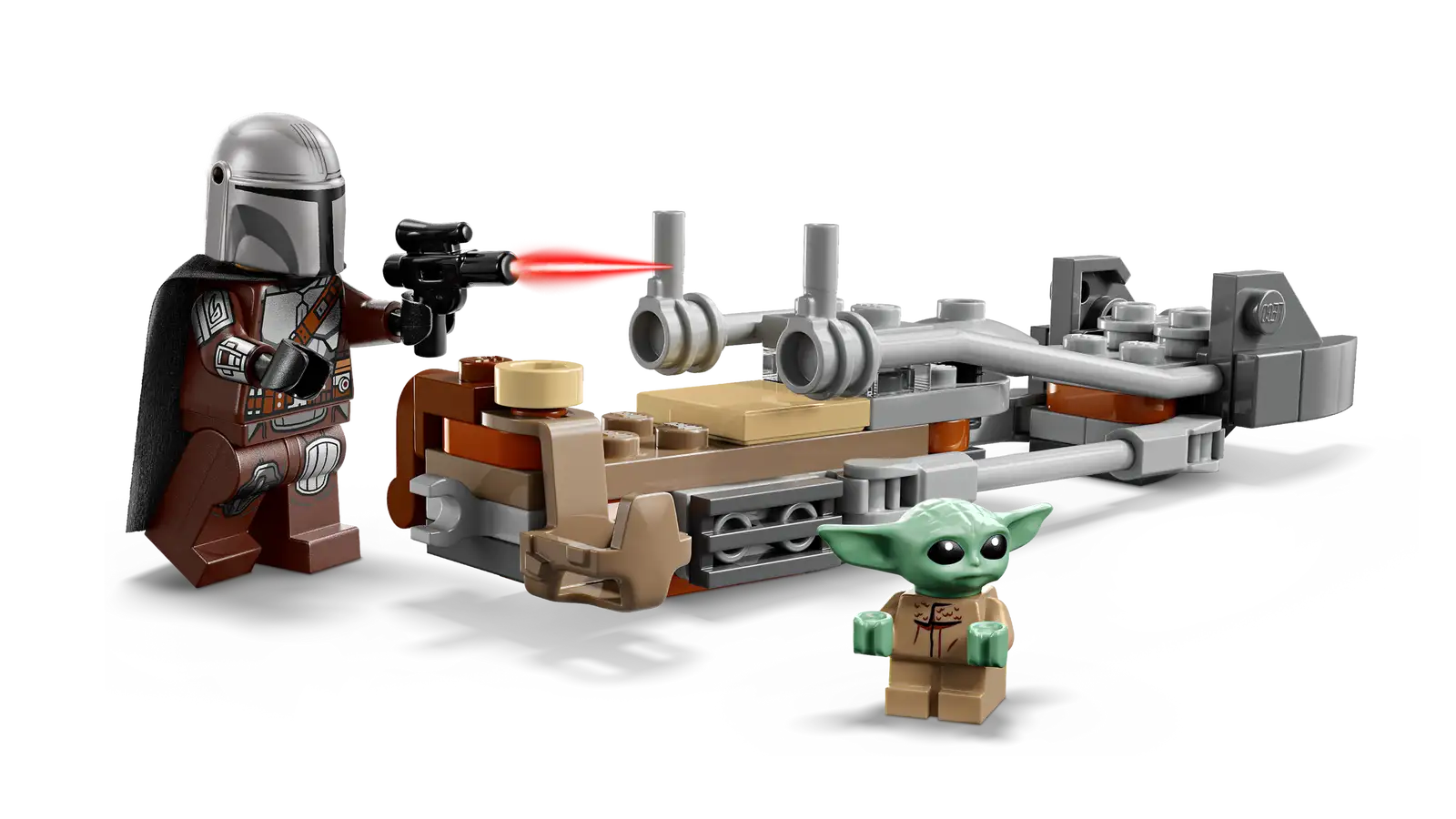 LEGO Star Wars – Le speeder bike du Mandalorien et Grogu 75436