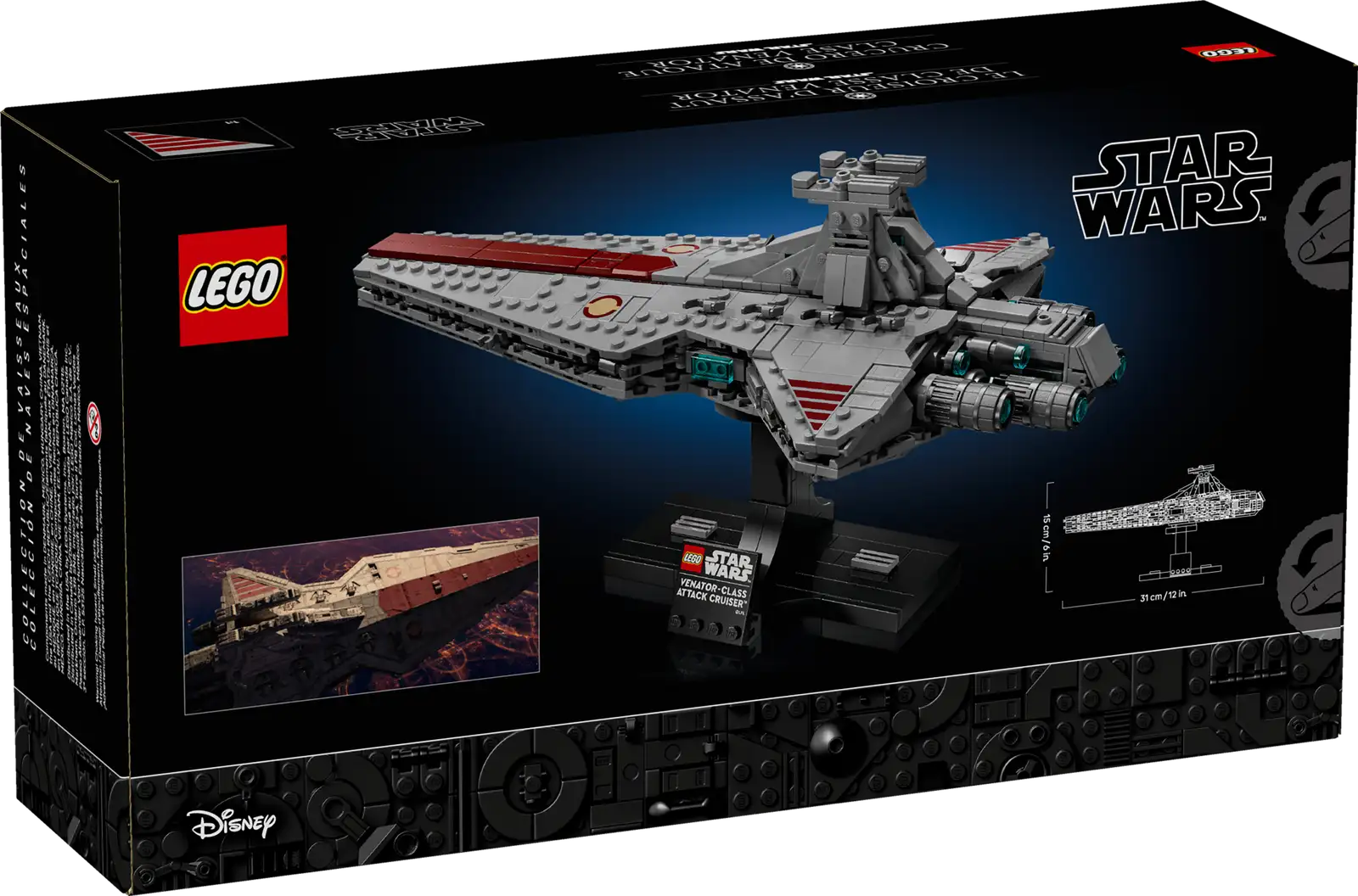 Le croiseur d’assaut de classe Venator LEGO Star Wars 75441