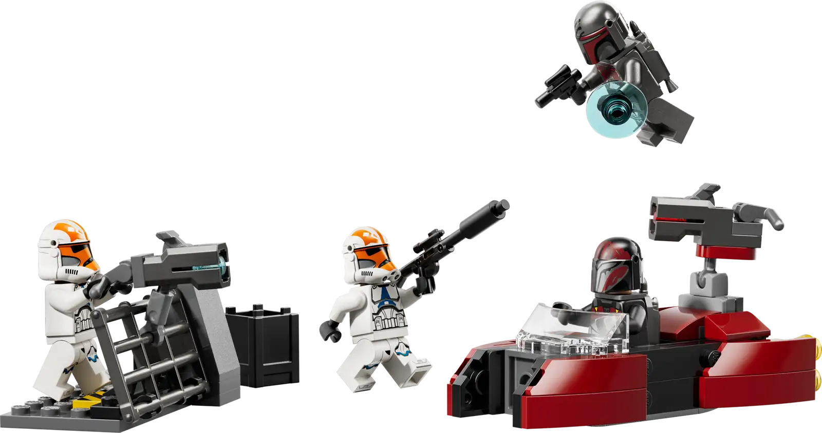 Pack de combat LEGO Star Wars – Le Siège de Mandalore 75449
