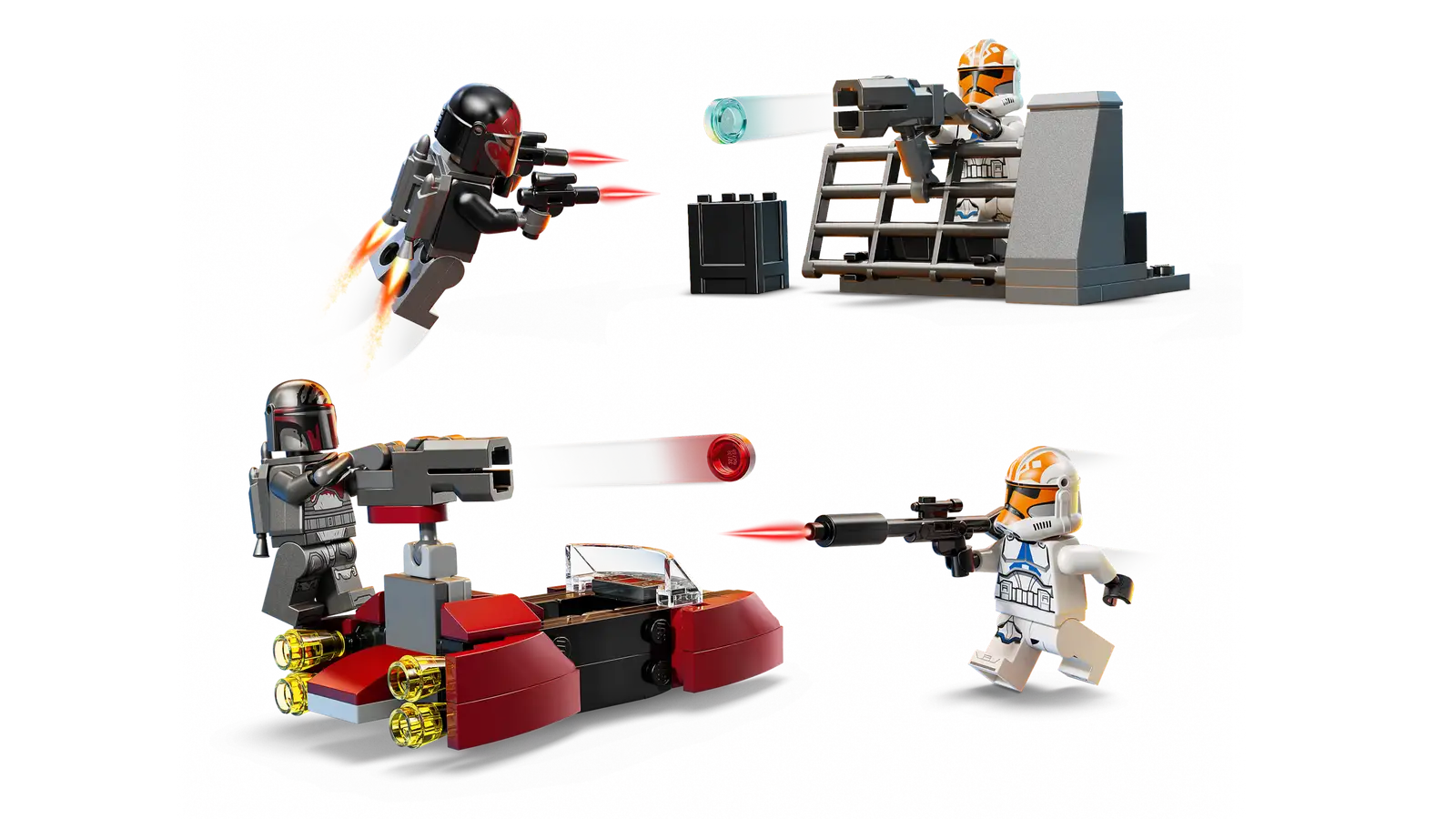 Pack de combat LEGO Star Wars – Le Siège de Mandalore 75449