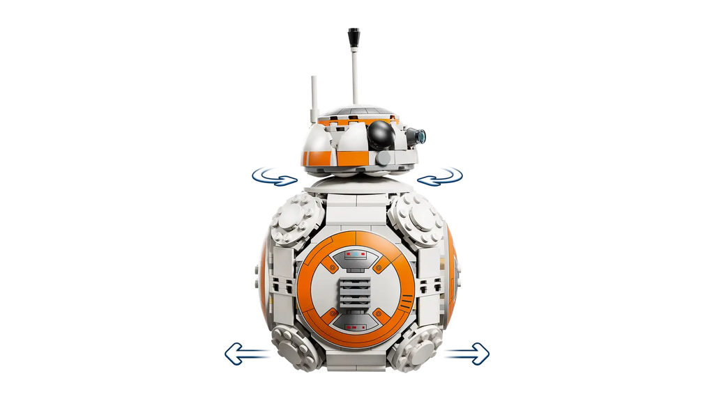Droïde astromécano BB-8 LEGO Star Wars 75452 – Le droïde le plus mignon de la galaxie