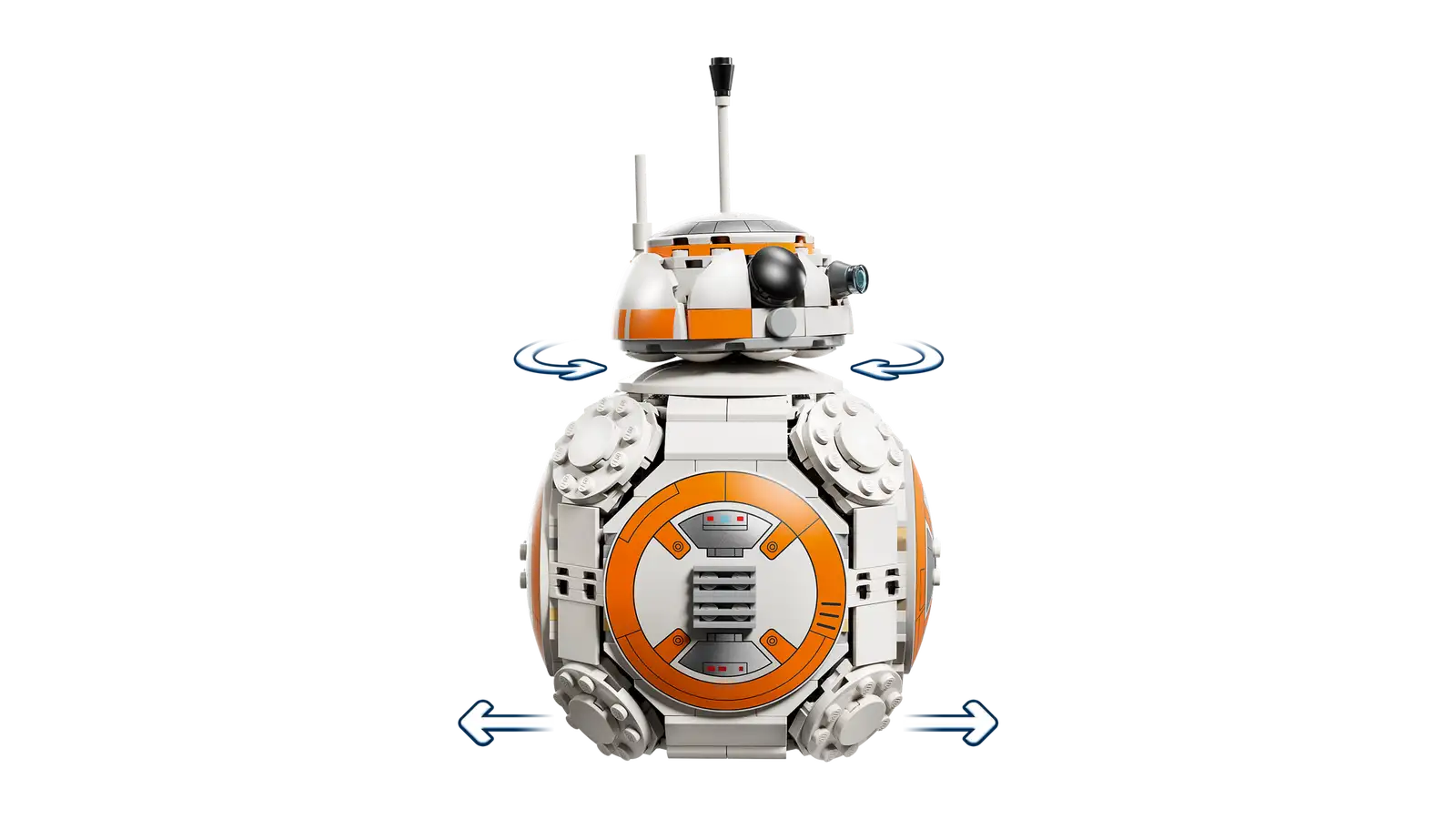 Droïde astromécano BB-8 LEGO Star Wars 75452 – Le droïde le plus mignon de la galaxie