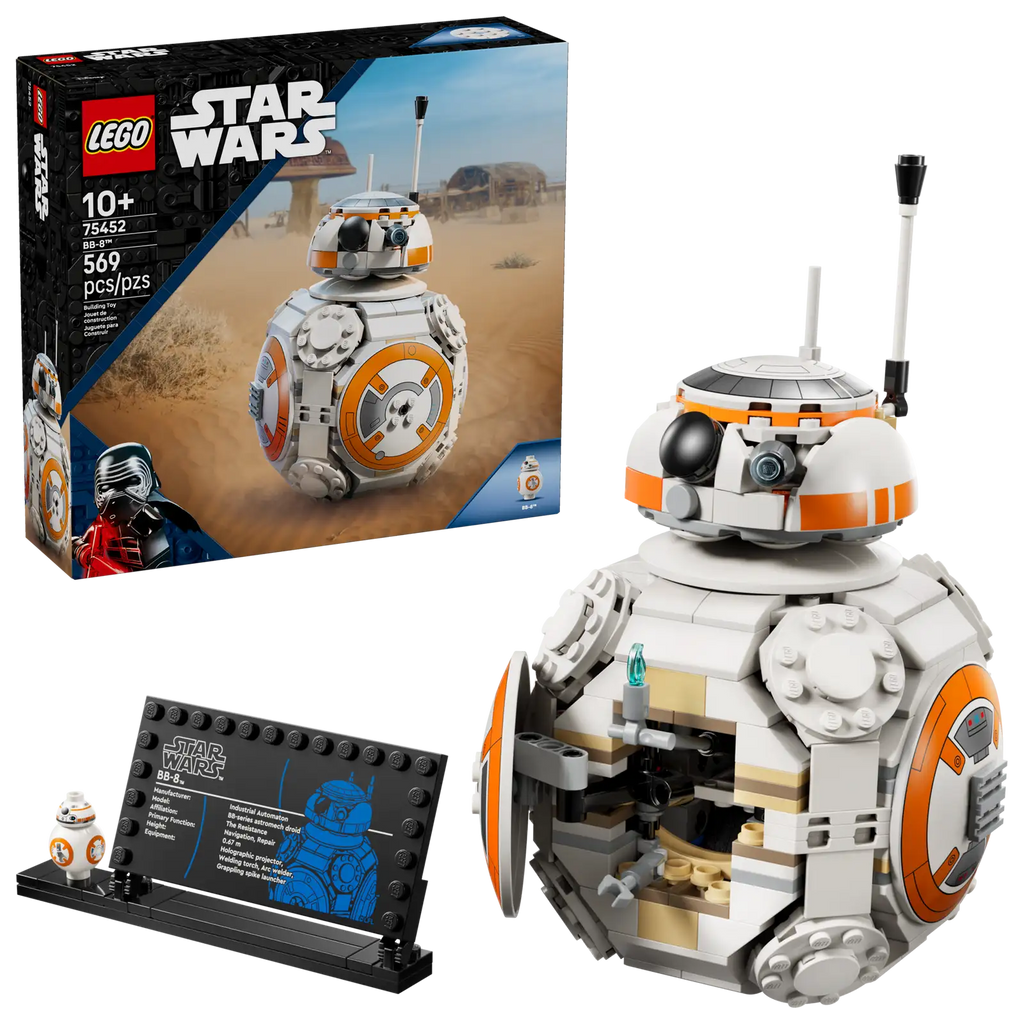 Droïde astromécano BB-8 LEGO Star Wars 75452 – Le droïde le plus mignon de la galaxie